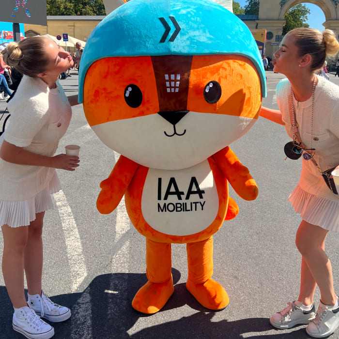 Walking Act, Maskottchen, Promotional Model